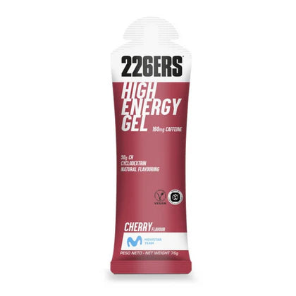 GEL 226ERS High Energy Sabor Cherry con 160mg Cafeína