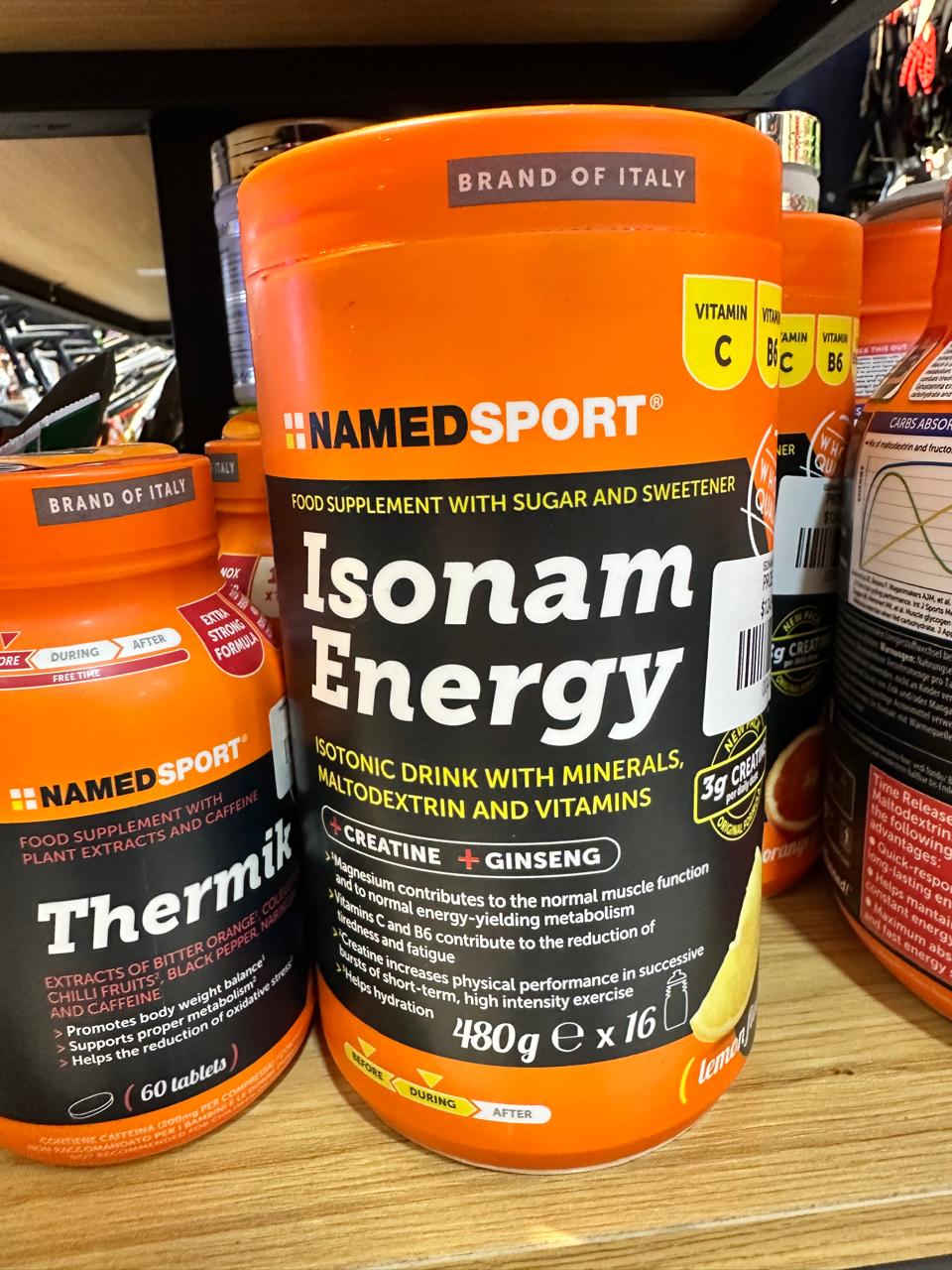 Isonam Energy NamedSport – 480 g