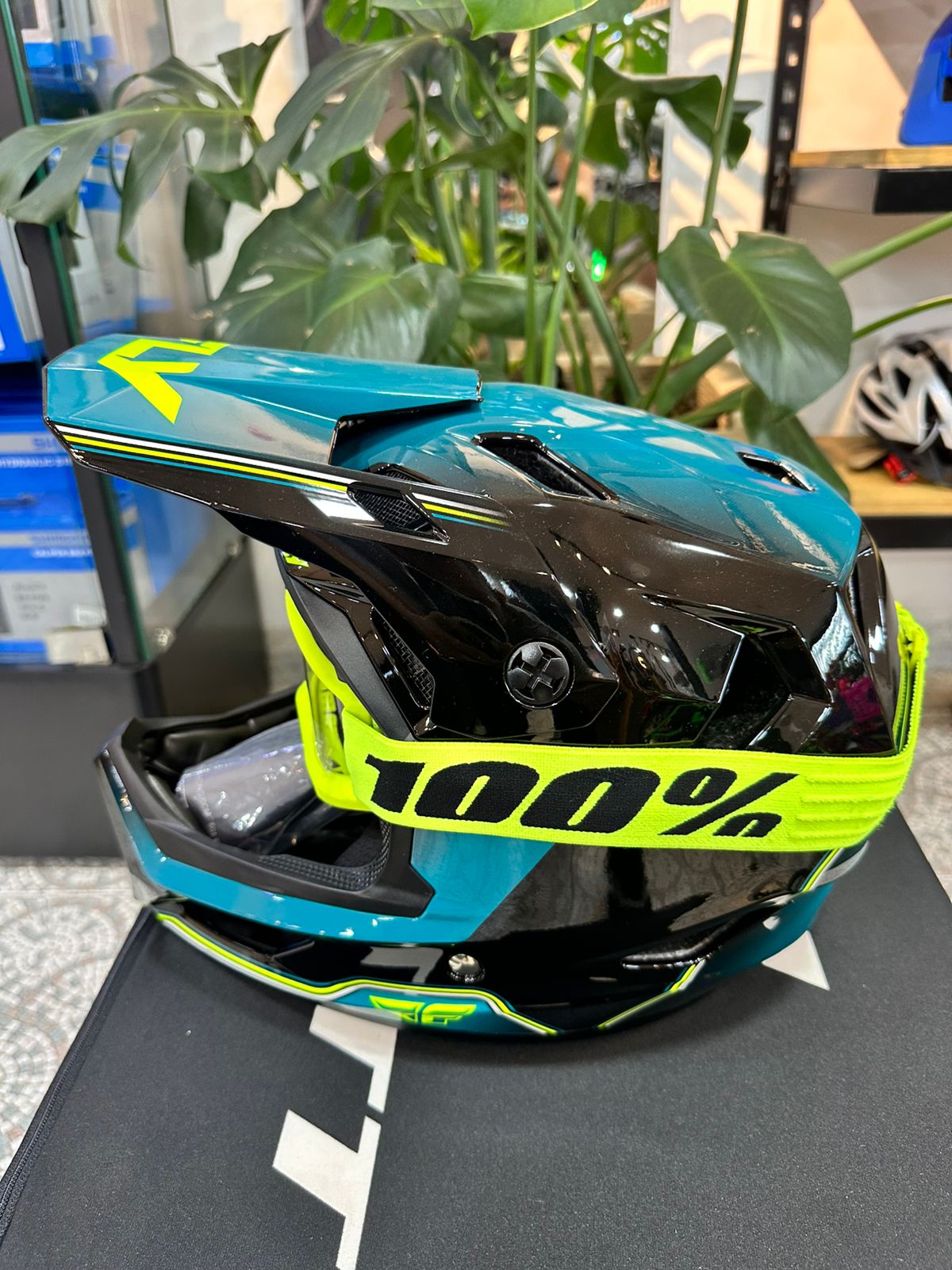 Casco FLY Race Repeat Azul / Negro