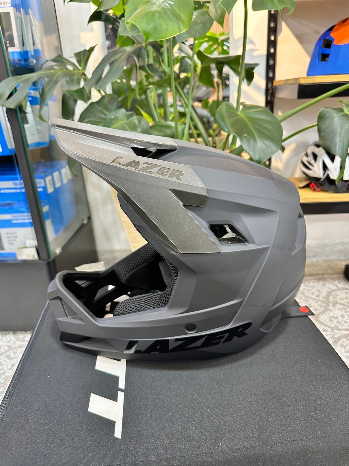 Casco Full Face Chase KC LAZER Negro Mate