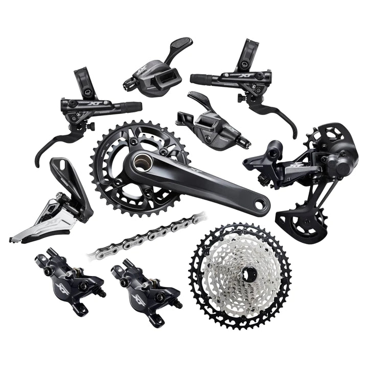GRUPO SHIMANO DEORE XT M8100, 2X12 VEL