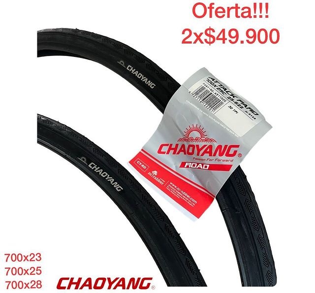 Llanta Bicicleta Chaoyang Rin 700 Coraza Ruta