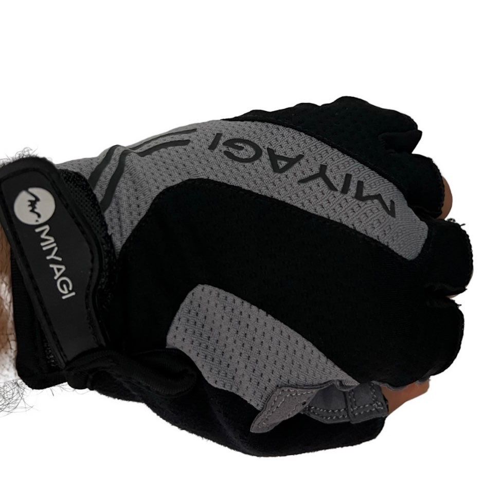 Guantes Miyagi Con Gel Gym Ciclismo Patinaje Original