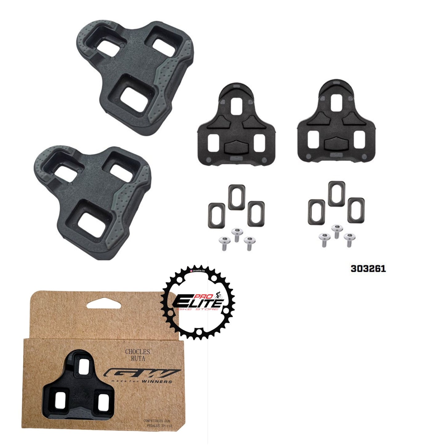 Chocles Calas Pedales de Ruta GW Look