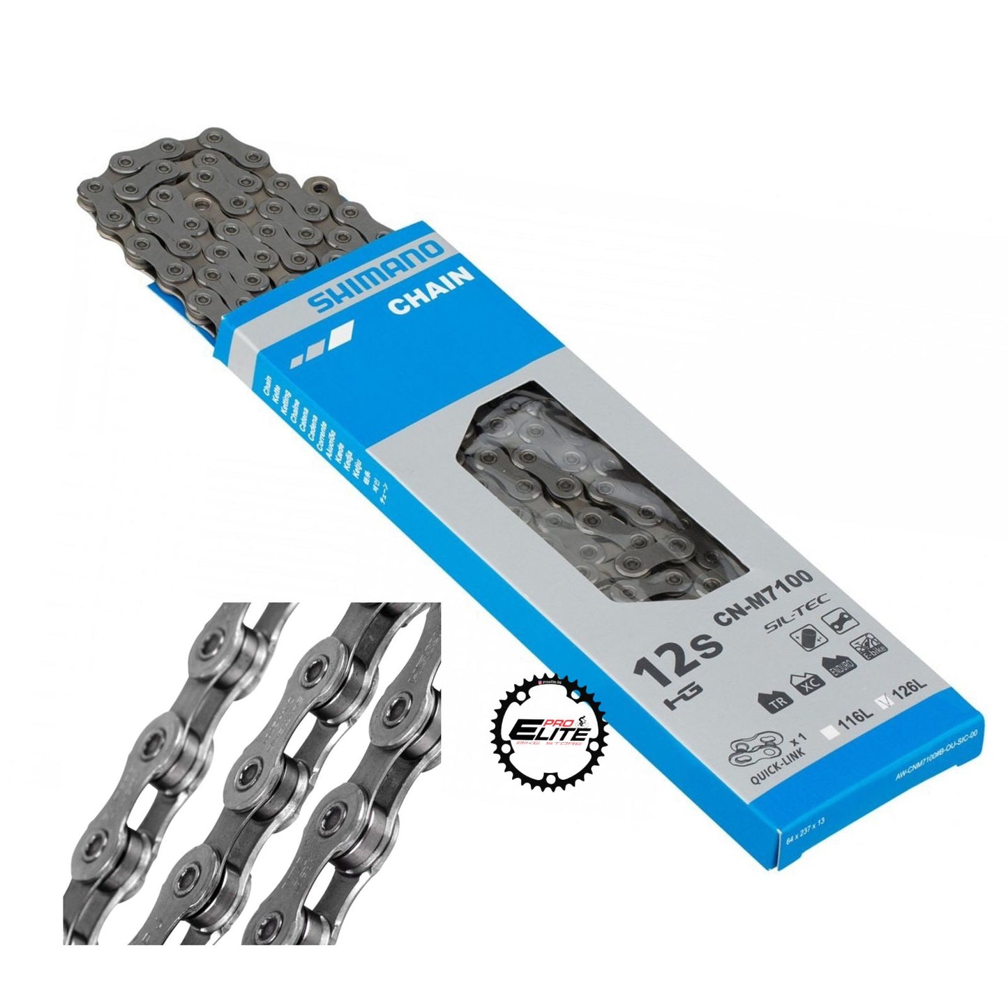Shimano Cadenilla CN-M7100 Slx 12 138 SLB