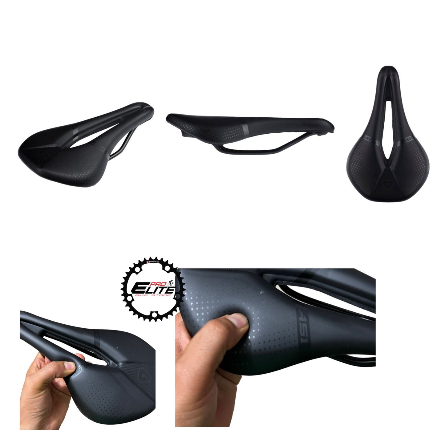 SILLÍN ANTIPROSTÁTICO TIPO POWER PARA BICICLETA DE RUTA Y MTB