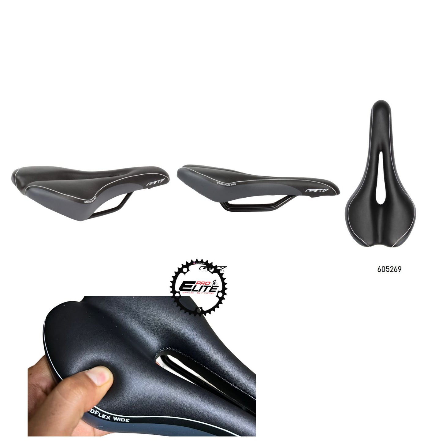 Sillín Antiprostático Gw Para Bicicleta 130x270