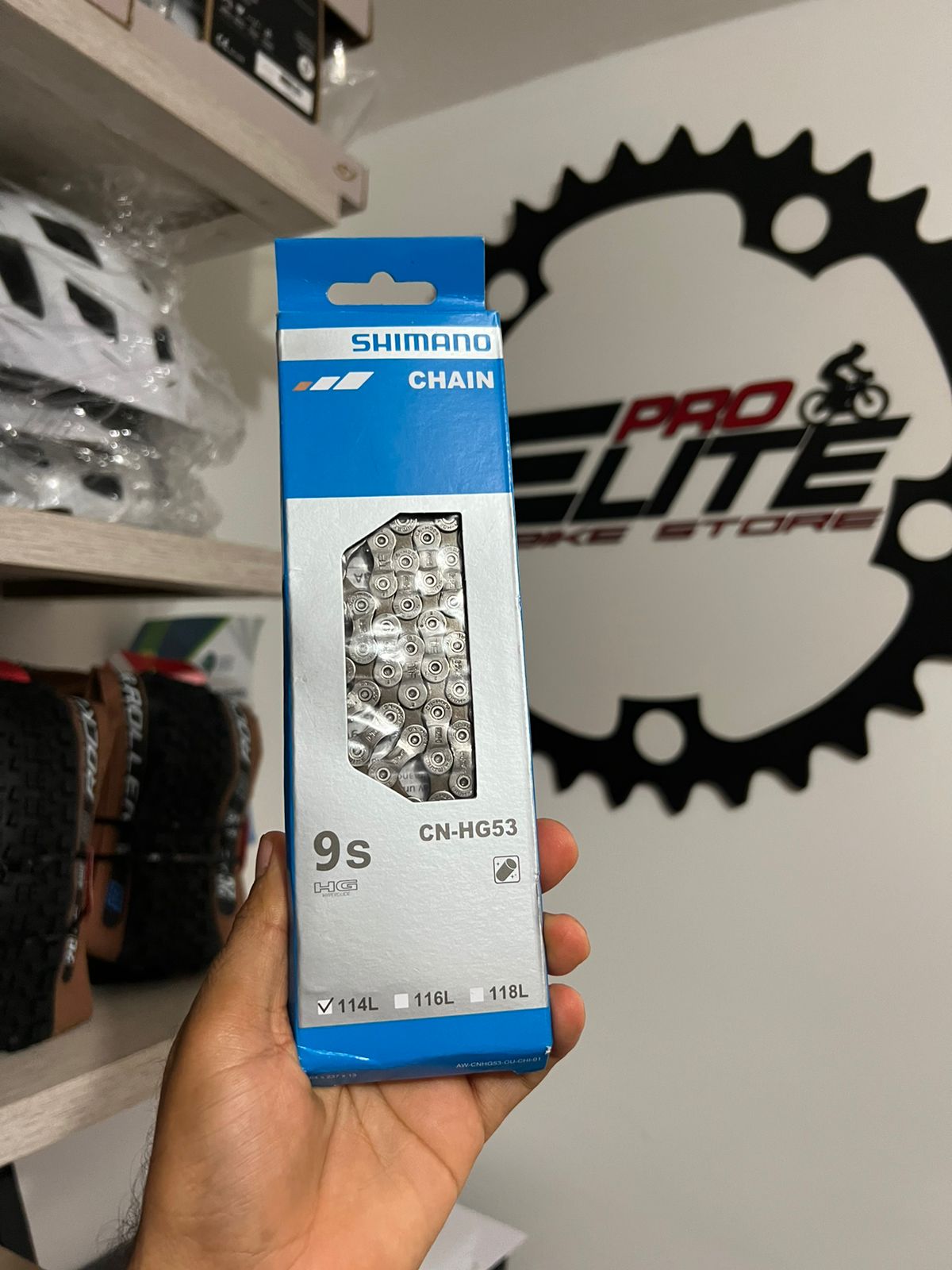 Cadenilla Shimano Hg53 9v Cadena MTB O Ruta Bicicleta