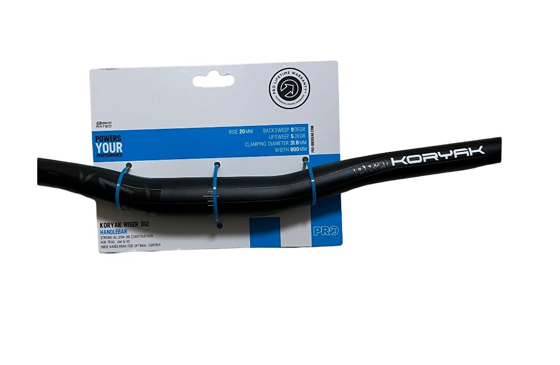 MANUBRIO PRO PARA MTB – KORYAK DI2 ALUMINIO 800MM/RISER 20MM