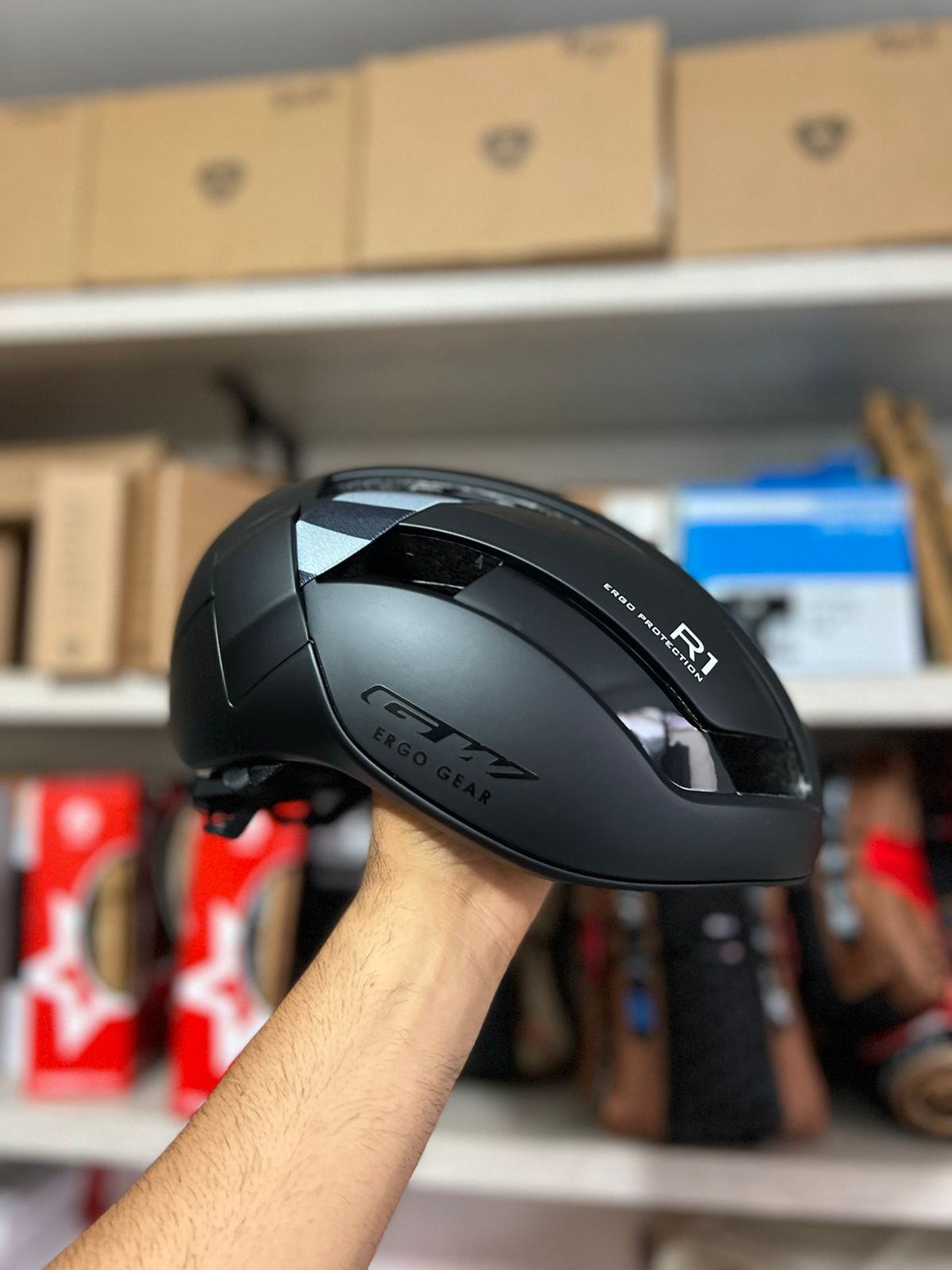 CASCO GW CICLISMO BICICLETA RUTA R1 CERTIFICADO