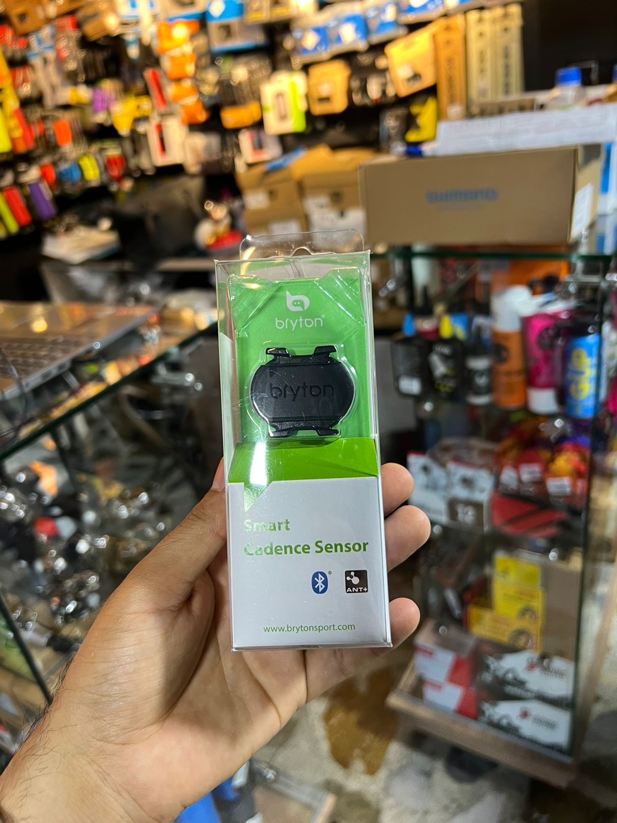 Sensor de cadencia inteligente ANT+/Bluetooth BRYTON