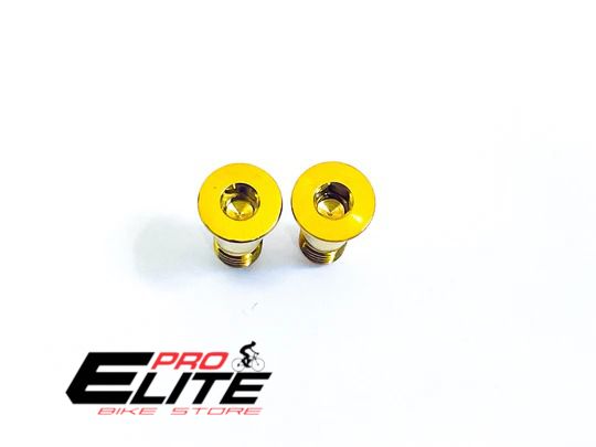Kit Tornillos Titanio Roldanas Dorado Pro Components