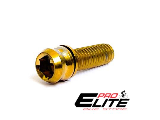 TORNILLO ORIGINAL TITANIO M6X17 DORADO PRO COMPONENTS