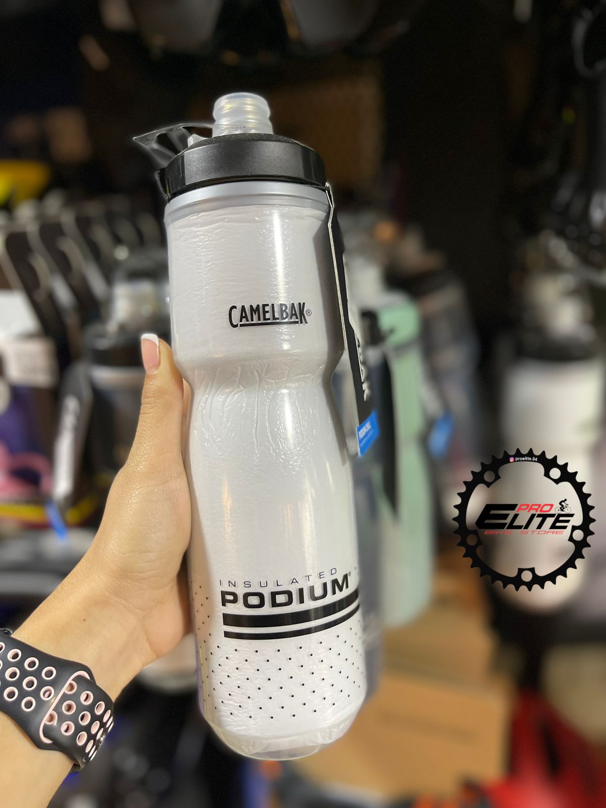 CARAMAÑOLA BIDON TERMO PODIUM BLANCO CHILL 24 OZ
