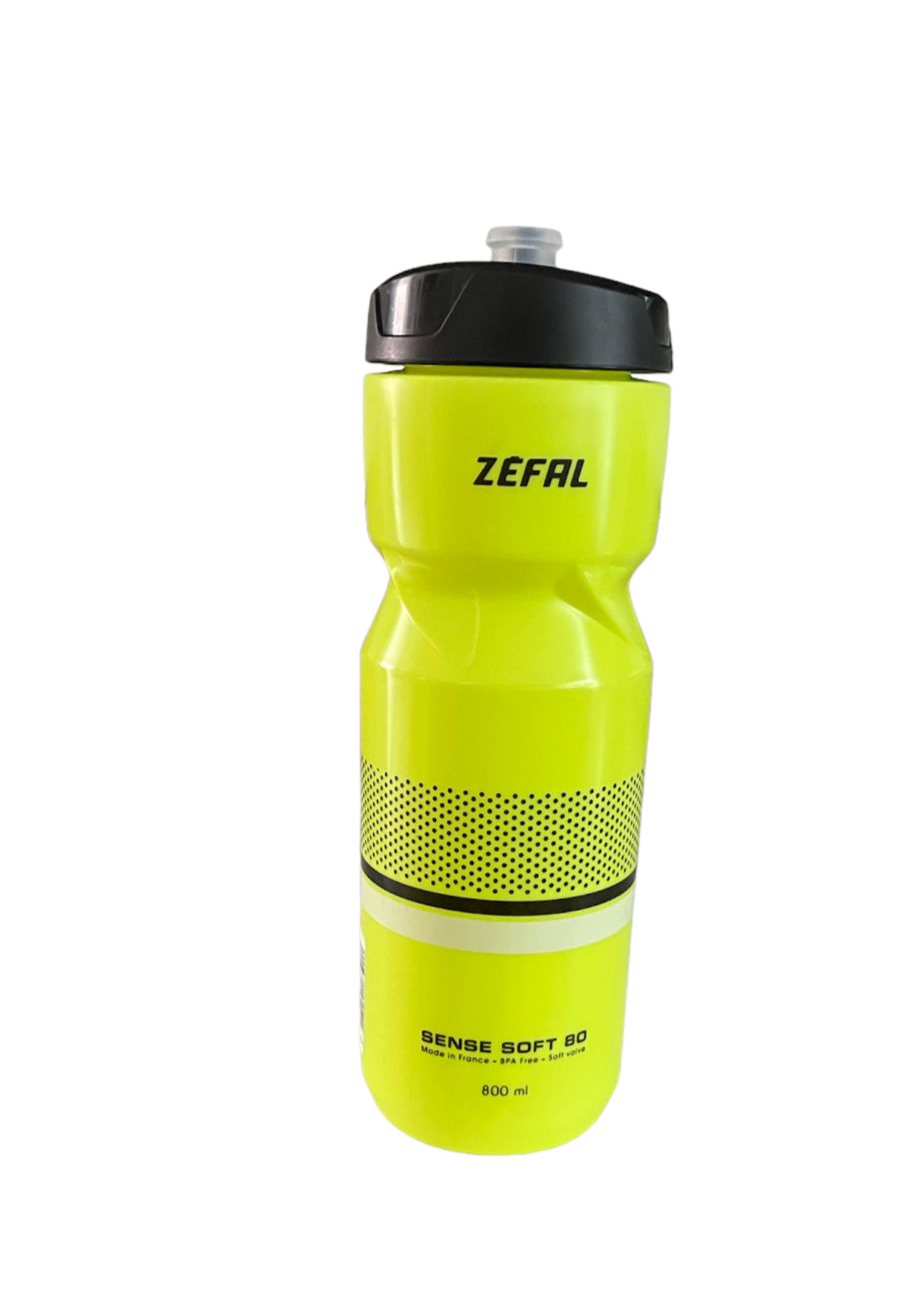 CARAMAÑOLA TERMO BIDON ZEFAL SENSE SOFT 800ML AMARILLO NEON