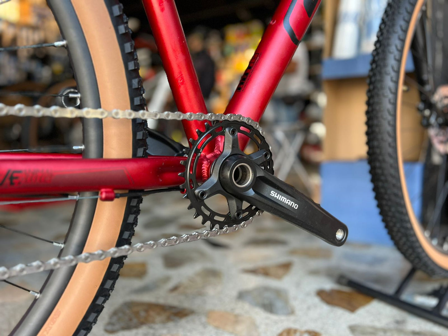 Bicicleta Gw Hyena Roja Talla M 12 Vel Rin 29