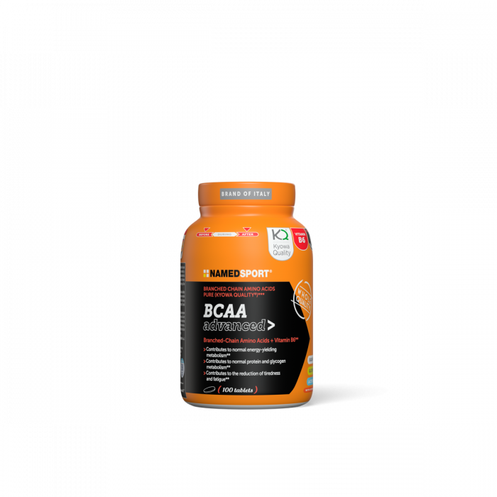 COMPLEMENTO ALIMENTICIO VIT B6, AMINOACIDO BCAA ADVANCED 100 TABLETAS
