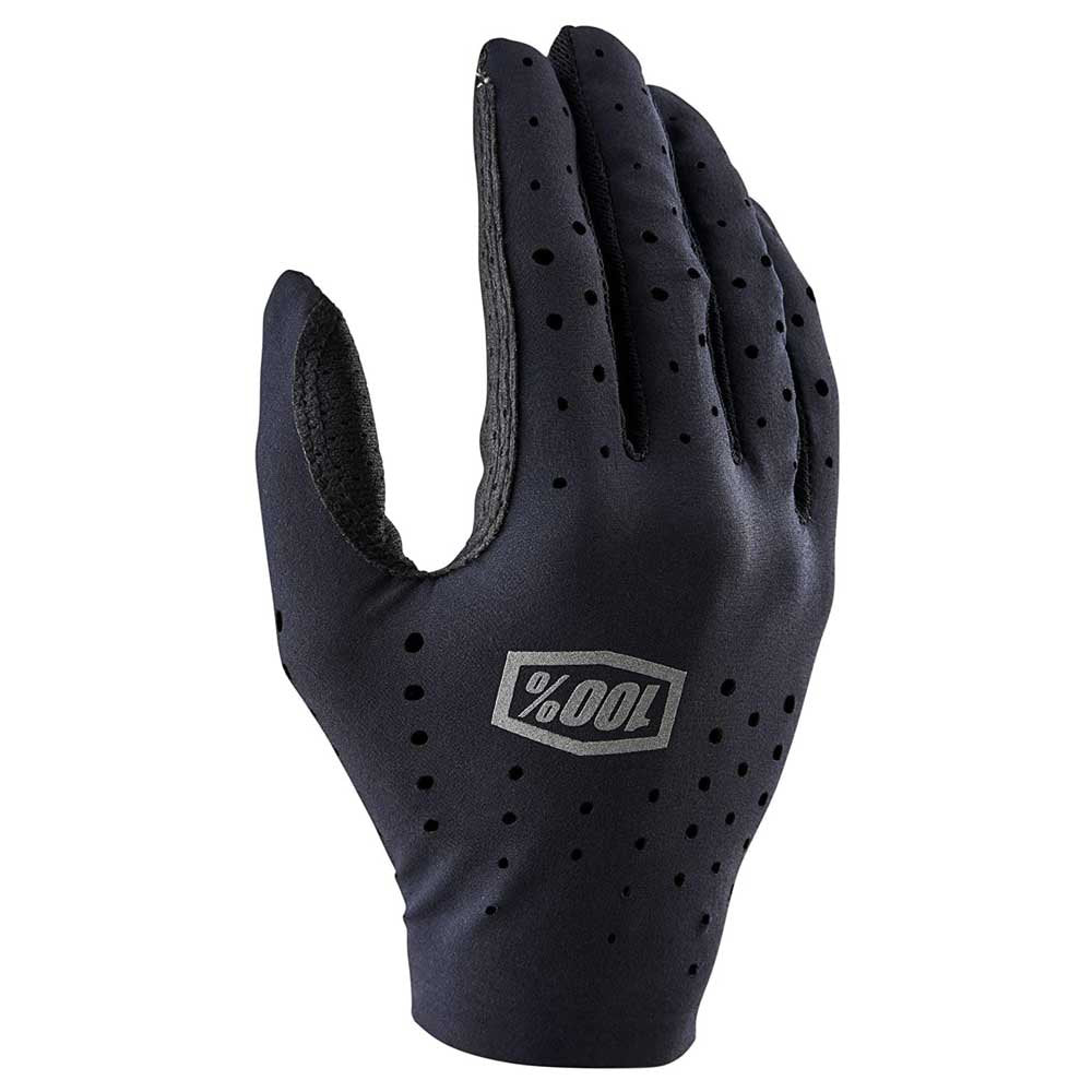 Guantes 100% Largos Sling Negro Gris