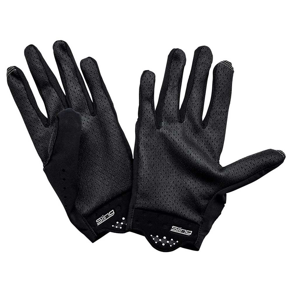 Guantes 100% Largos Sling Negro Gris