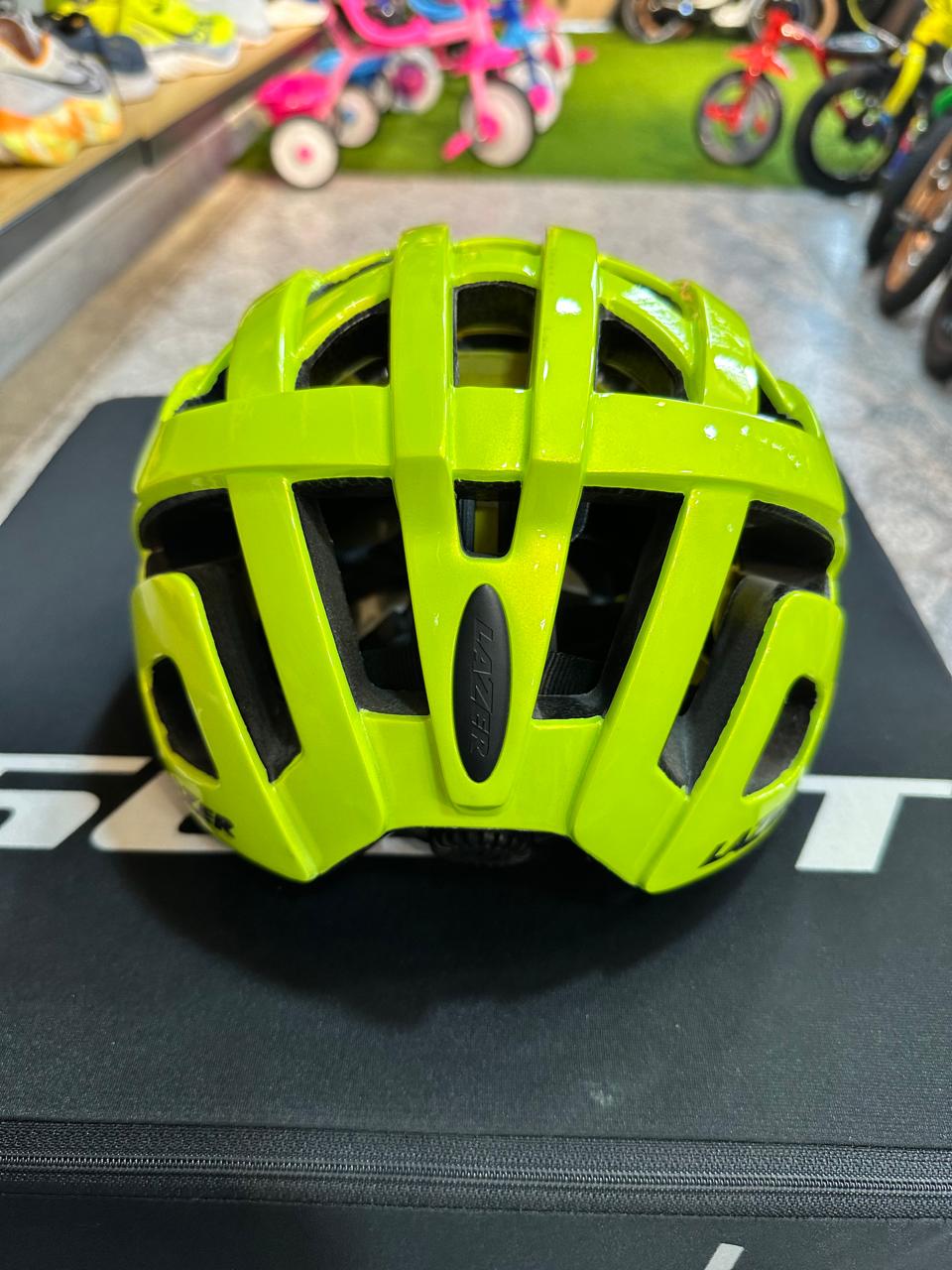 Casco Lazer Tonic Verde Neón L