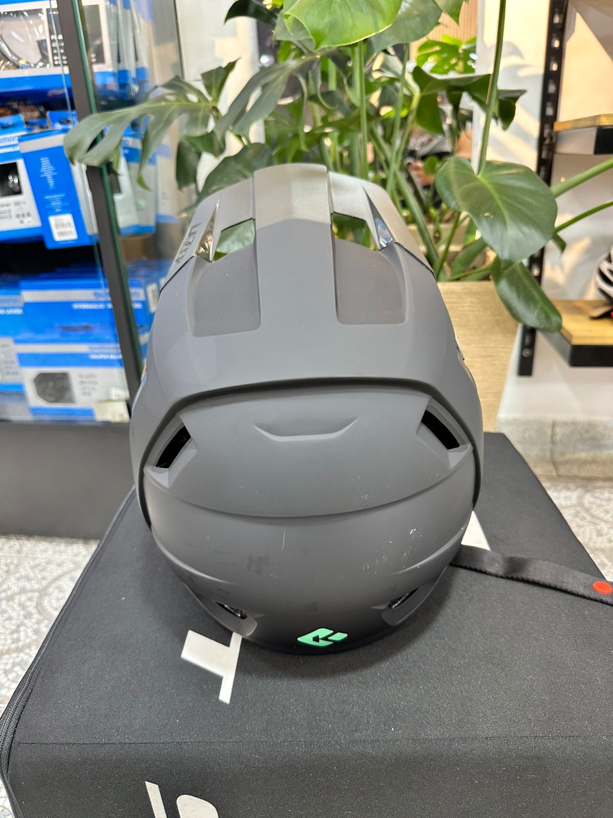 Casco Full Face Chase KC LAZER Negro Mate