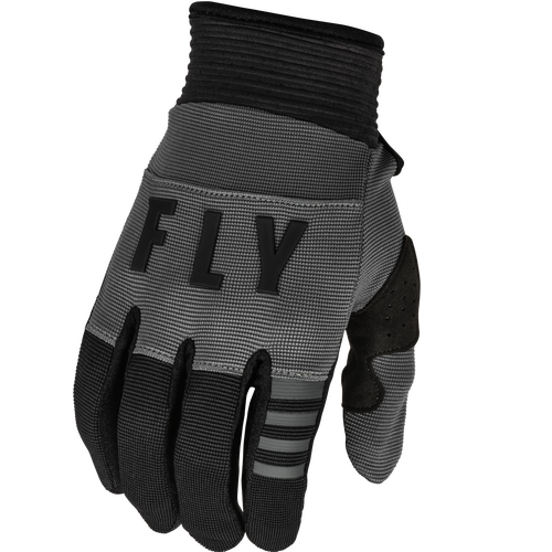 GUANTES NIÑO FLY F-16 BMX ENDURO DOWNHILL MOTO GRIS OSCURO/NEGRO