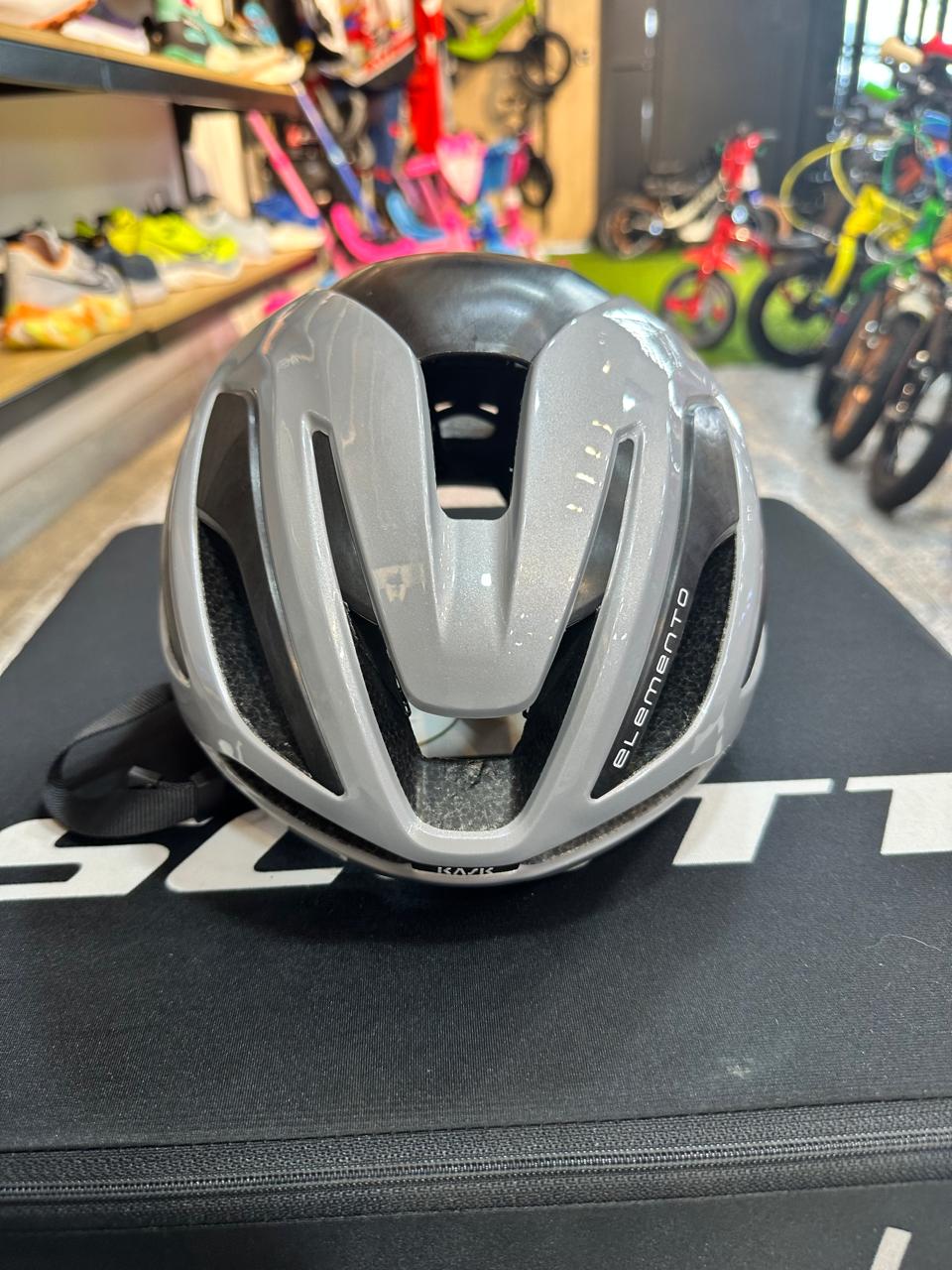 Casco KASK Elemento Silver