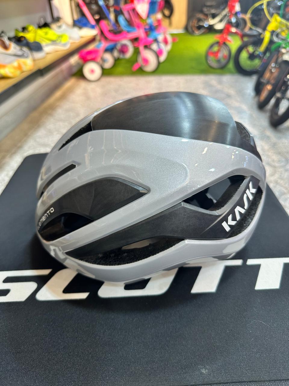 Casco KASK Elemento Silver
