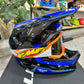 Casco FLY Race Repeat Negro / Azul