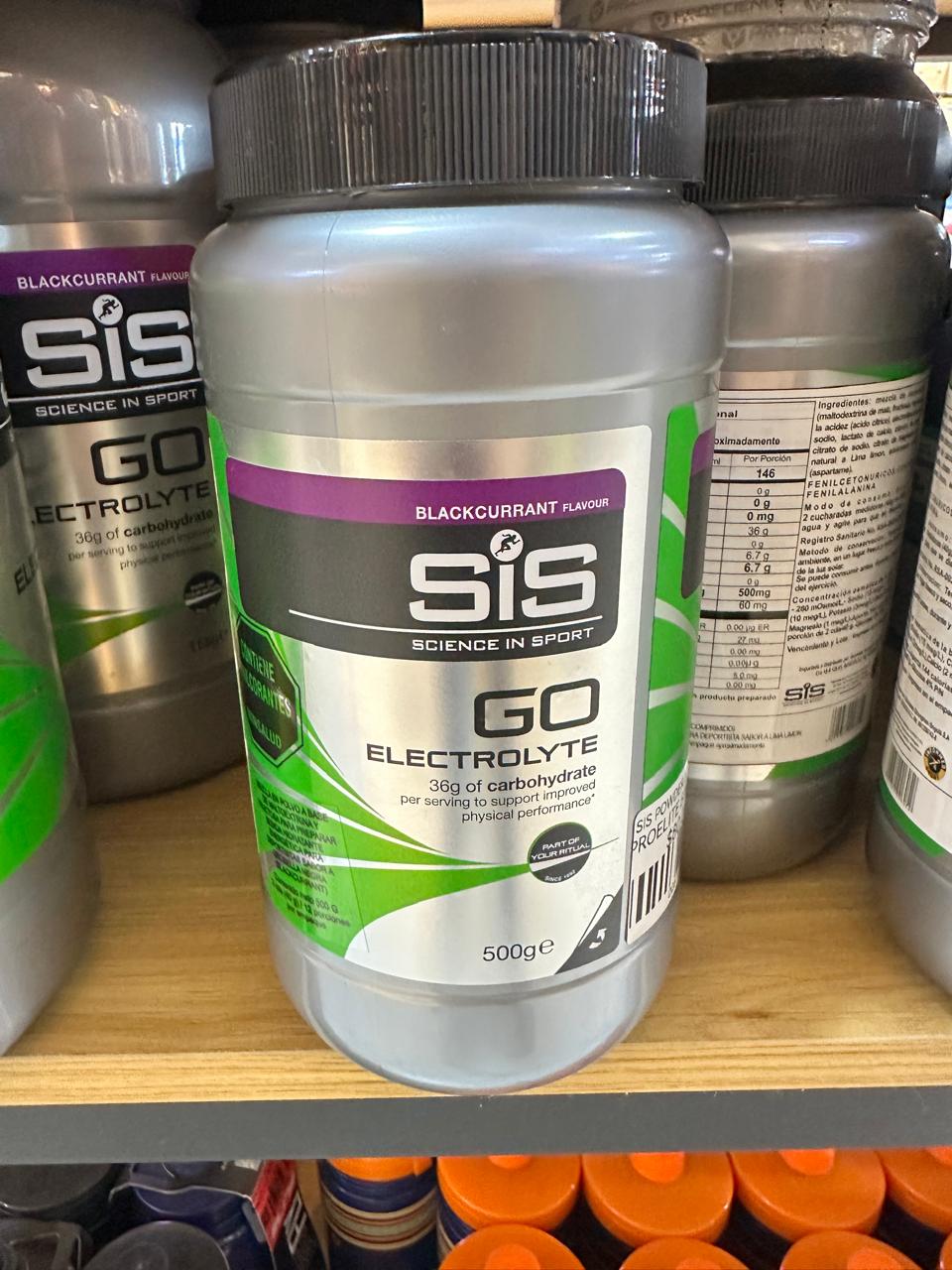 SIS GO Electrolyte – Sabor Blackcurrant (500 g)