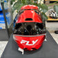 Casco FLY Race Repeat Negro  / Rojo