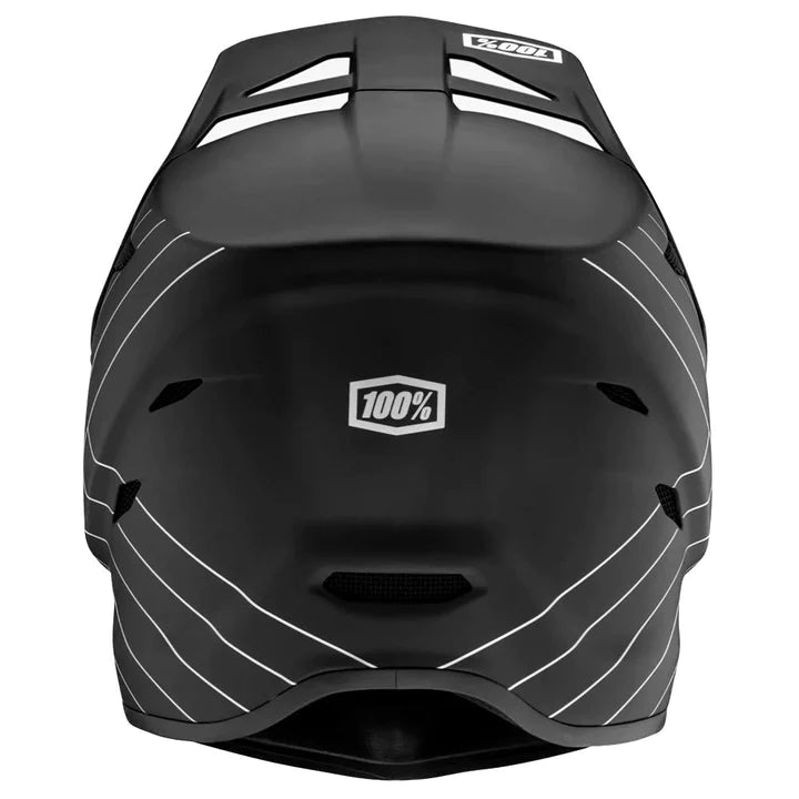 Casco 100% Status Negro Niño YL