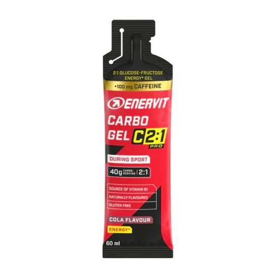 GEL ENERVIT CARBO GEL + CAFEINA C2:1 COLA