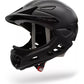 Casco Bmx Bicicross Para Niño Ontrail Racer Full Face Negro