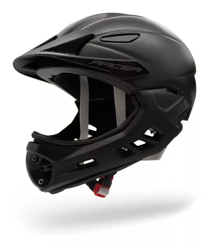 Casco Bmx Bicicross Para Nino Ontrail Racer Full Face Negro PROELITE BIKE STORE