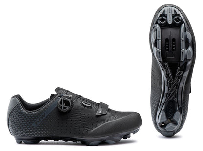 ZAPATILLA CICLISMO NORTHWAVE ORIGIN PLUS 2 NEGRO GRIS