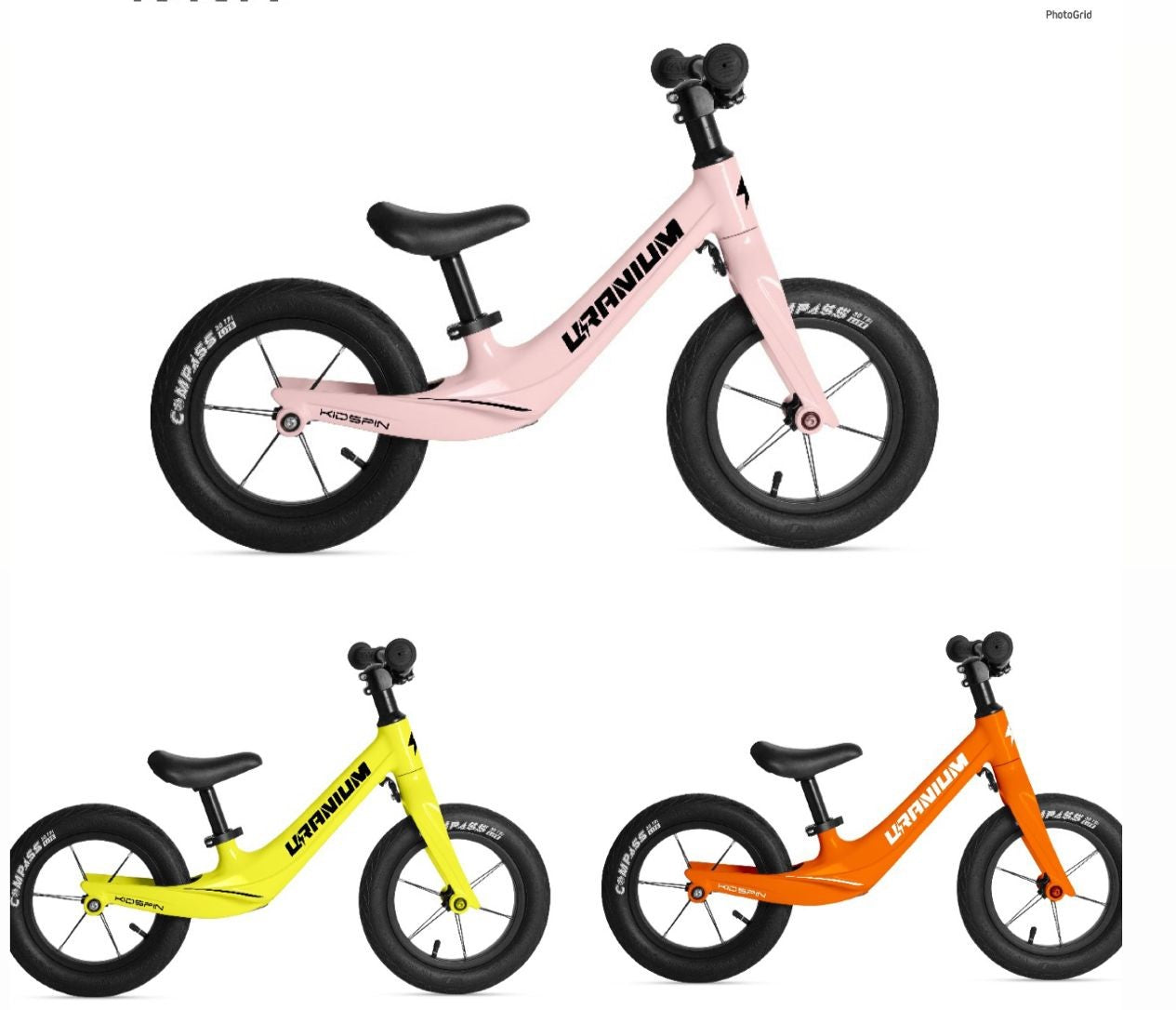 BICICLETA URANIUM KID SPIN BALANCE 12