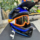 Casco FLY Race Repeat Negro / Azul