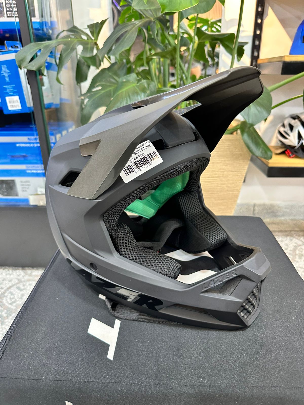 Casco Full Face Chase KC LAZER Negro Mate