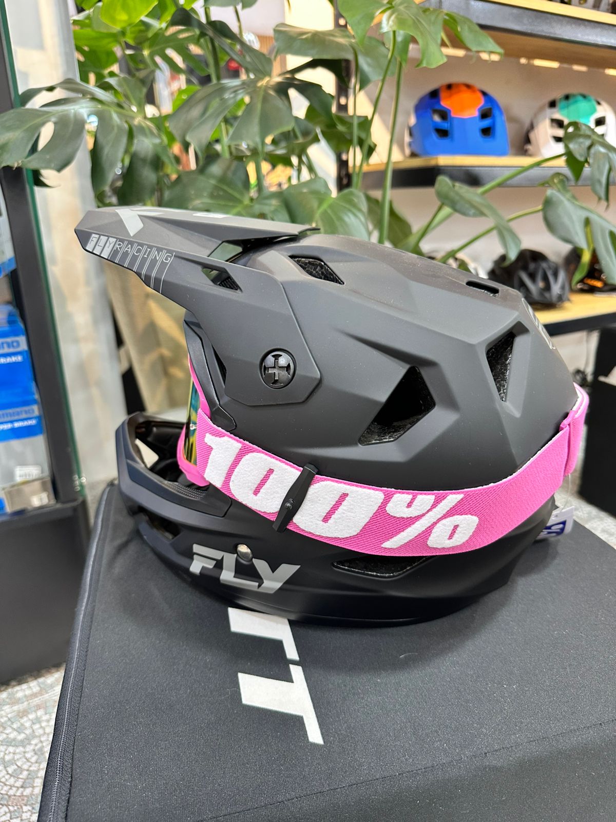 Casco FLY Race Repeat Negro Mate