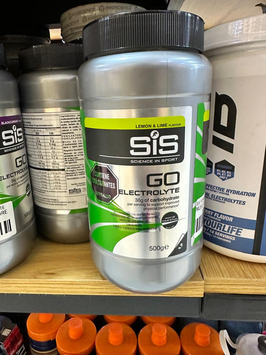 SIS GO Electrolyte – Sabor Lemon & Lime (500 g)