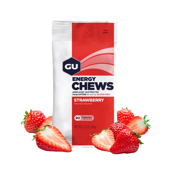 GOMAS GU ENERGY FRESA 20MG CAFEINA (60GR)
