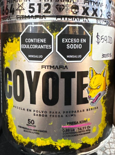 Coyote Fresa Kiwi