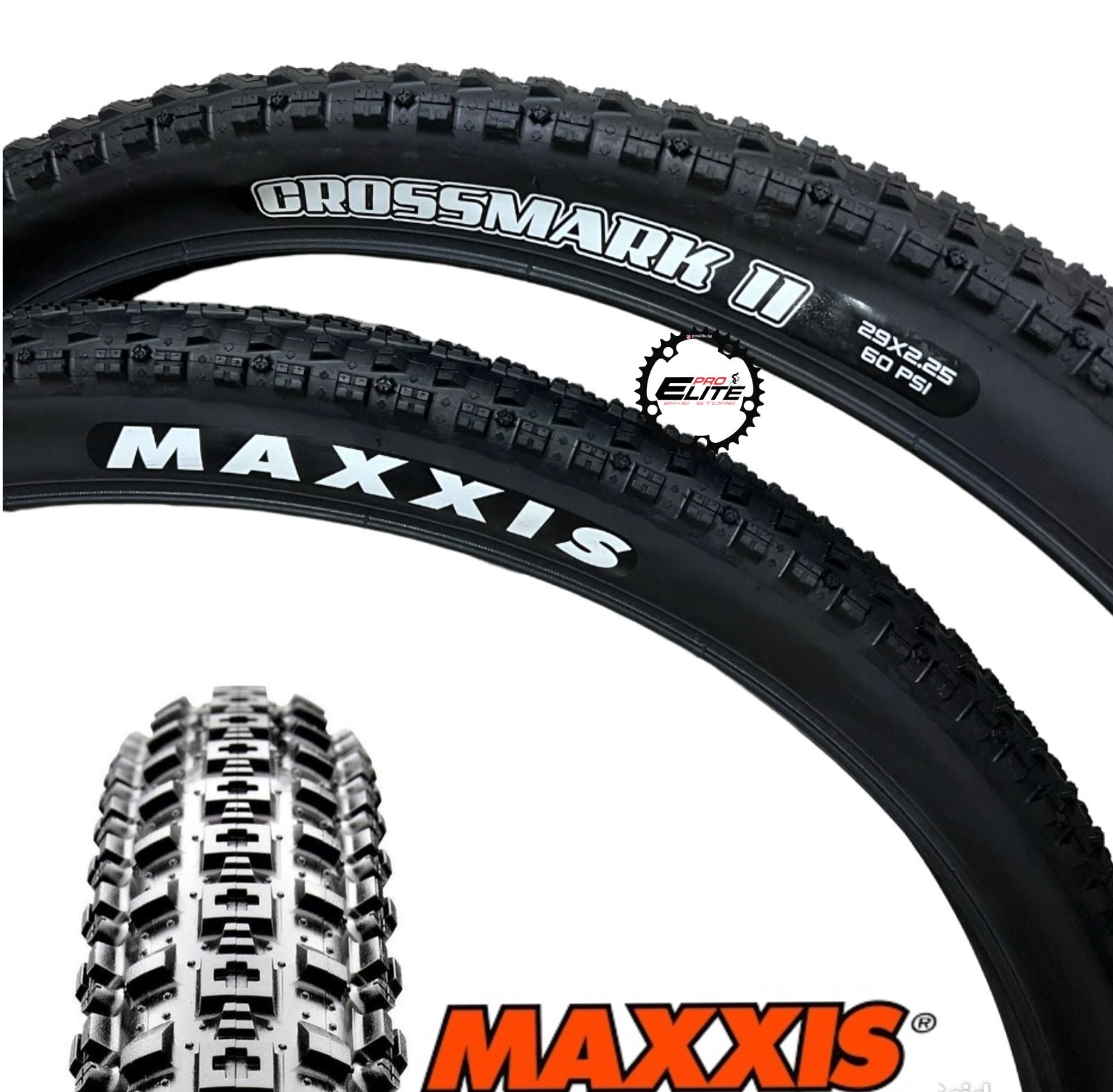 Llanta Maxxis Crossmark II 29x2.25 Bicicleta Rin 29x2.25 2 Llantas