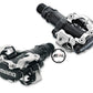 Pedales chocles Shimano M520 SPD para MTB con calas