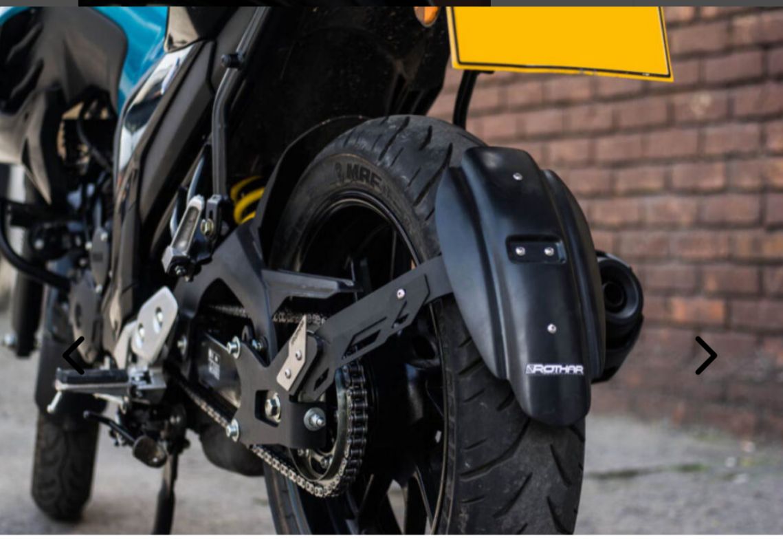 Guardabarros Rothar Trasero Para Yamaha Fz25