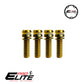 Kit Tornillos Mordazas Mtb Para Disco 160-160 - Dorado