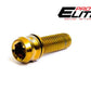 Kit Tornillos Mordazas Mtb Para Disco 160-160 - Dorado
