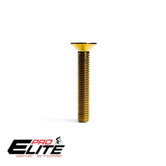 TORNILLO ORIGINAL TITANIO M6X30 AVELLANADO DORADO