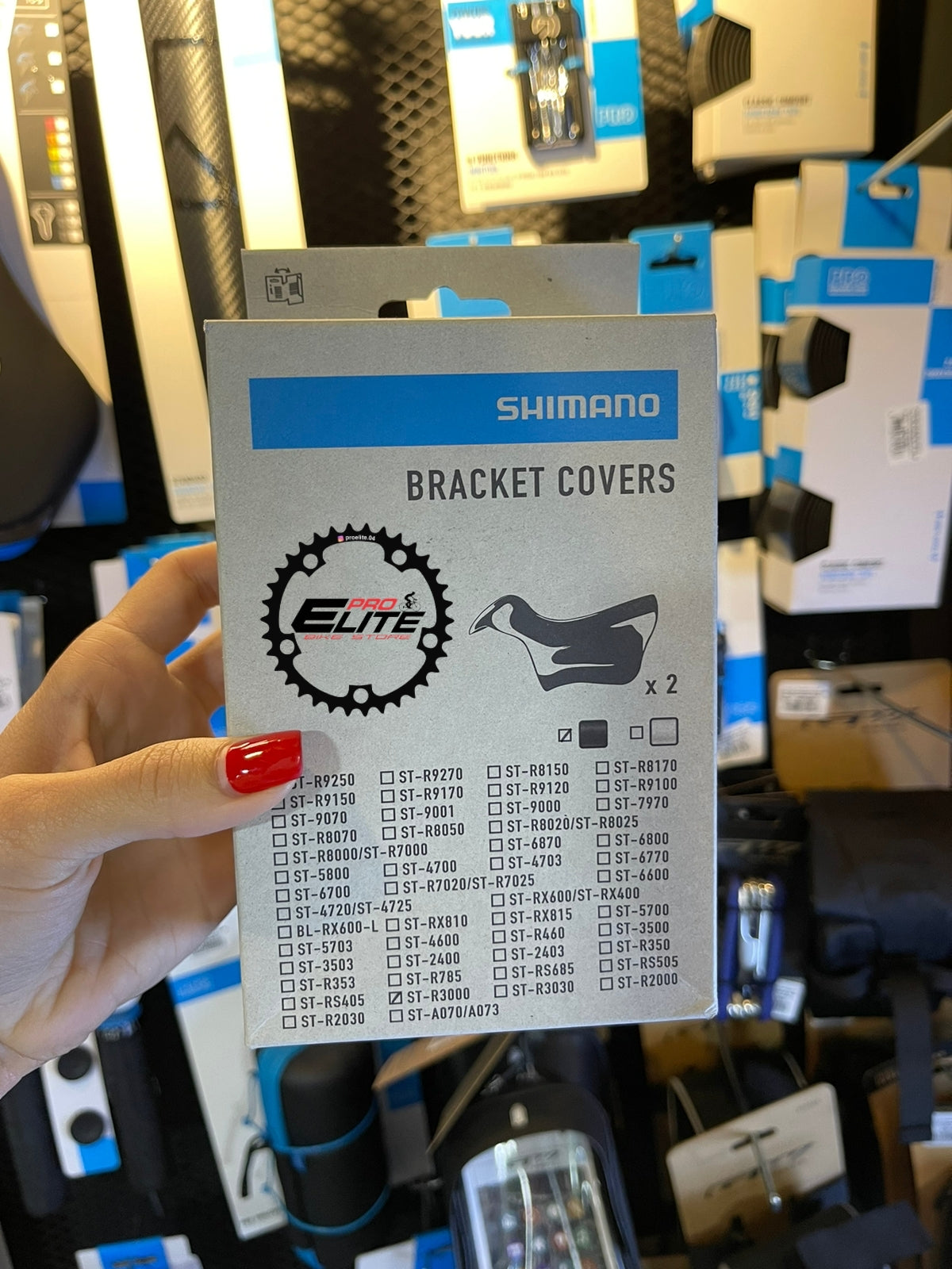 JUEGO COBERTORES PARA ST-R3000 SHIMANO